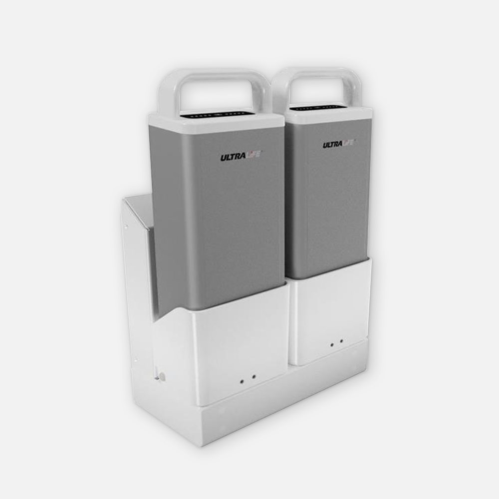 UltraLife X5 Hot-Swappable Battery System for High Performance Mobile Medical Carts